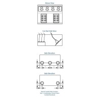 Unex Perforated Insulating Cable Tray 100x200 U23X Grey