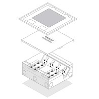 Unex Nuts & Bolts DIN 603 M8x20 U23X | Cableaway