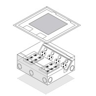 Unex Insulating Cap for M8 Bolts | Cableaway