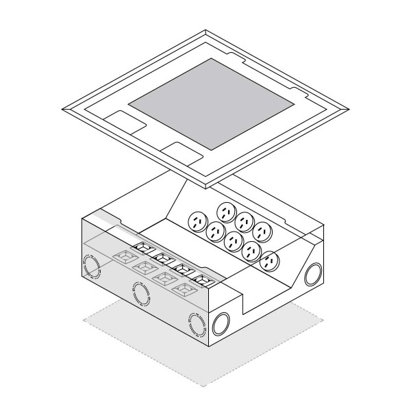 Mini Plug Lockout Box | Cableaway