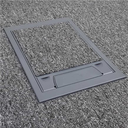 4 Power Standard outlet Plastic Lid  Floor Outlet Box