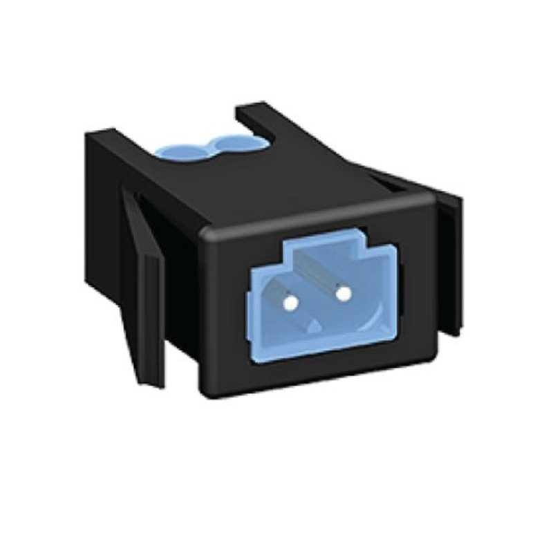 2 Pole Male Panel Mount Connector