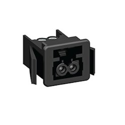 2 Pole Female Panel Mount Connector