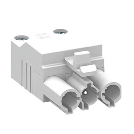 Male 3 Pole Re-wireable Connectors Set