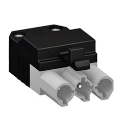 Male 3 Pole Re-wireable Connectors Set