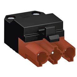 Male 3 Pole Re-wireable Connectors Set