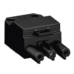 Female 3 Pole Re-wireable Connectors Set