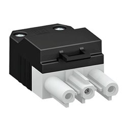 Female 3 Pole Re-wireable Connectors Set