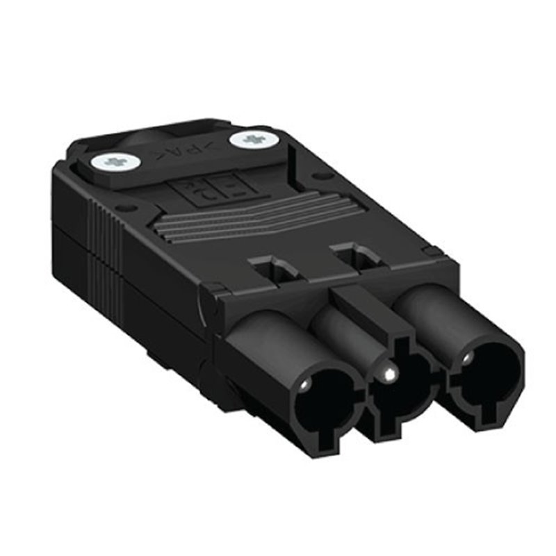 Male 3 Pole Installation Coupler