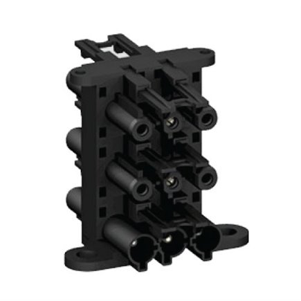 3 Pole Distribution Block 1 in 5 out