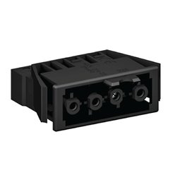 4 Pole Female Snap connector Black or White