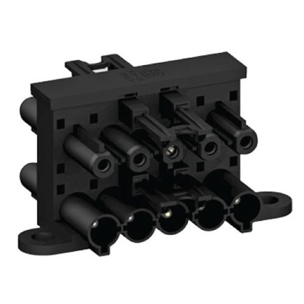 5 Pole Distribution Block 1 in 3 out