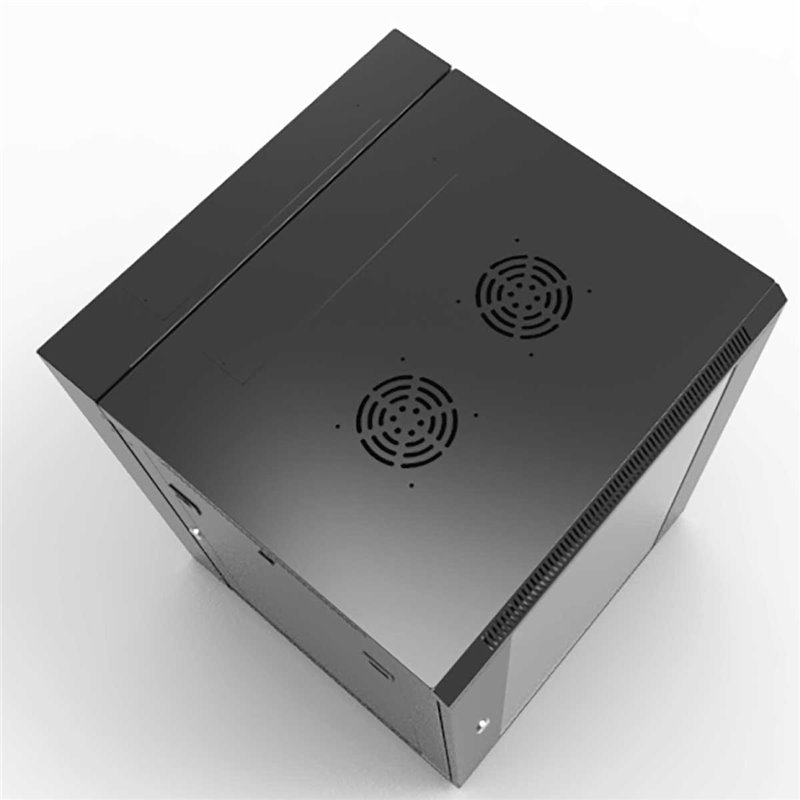 9RU Swing Frame Wall Mounted Data Cabinet 600mm x 550mm