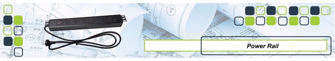 Data Cabinet Power Rails