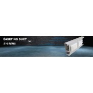 Aluminium Skirting Duct | Power & Data Cable Management