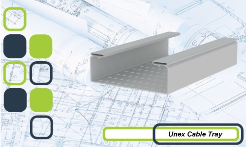 Unex (PVC Based U23X Formulation) Cable Tray 66