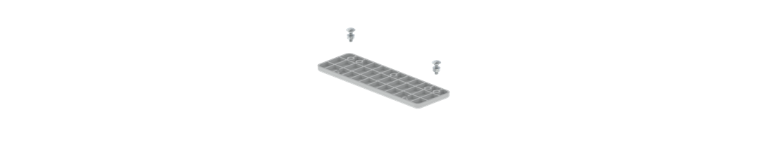 Fish plate for cable trays