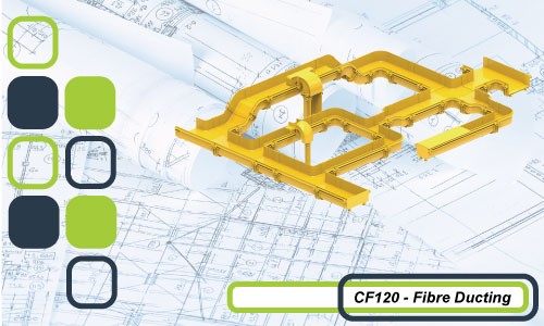 CF120 FIBRE TRAY