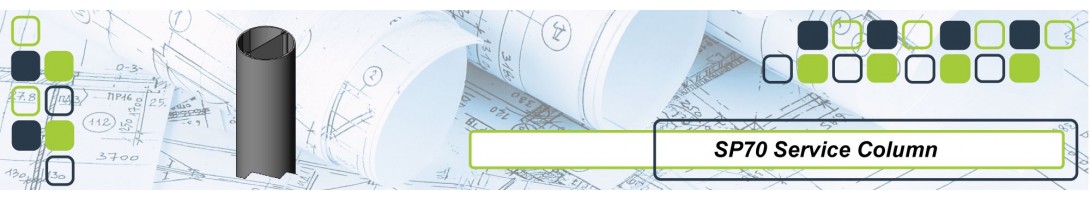 SP70 SERIES ROUND SERVICE COLUMN