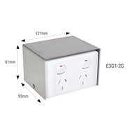 Super Gnome Series Stainless Steel Floor Outlets